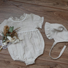 Load image into Gallery viewer, Isla Bubble Onesie - Natural