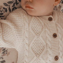 Load image into Gallery viewer, Cable Knit Onesie - Cream