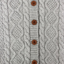 Load image into Gallery viewer, Cable Knit Onesie - Grey