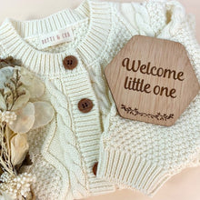 Load image into Gallery viewer, Cable Knit Onesie - Cream