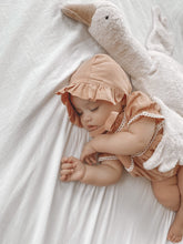 Load image into Gallery viewer, Isla Bubble Onesie - Terracotta