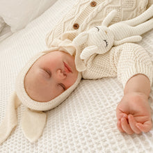 Load image into Gallery viewer, Cable Knit Onesie - Cream