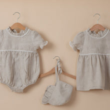 Load image into Gallery viewer, Isla Bubble Onesie - Natural
