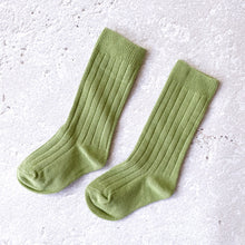 Load image into Gallery viewer, Ribbed Socks - Sage
